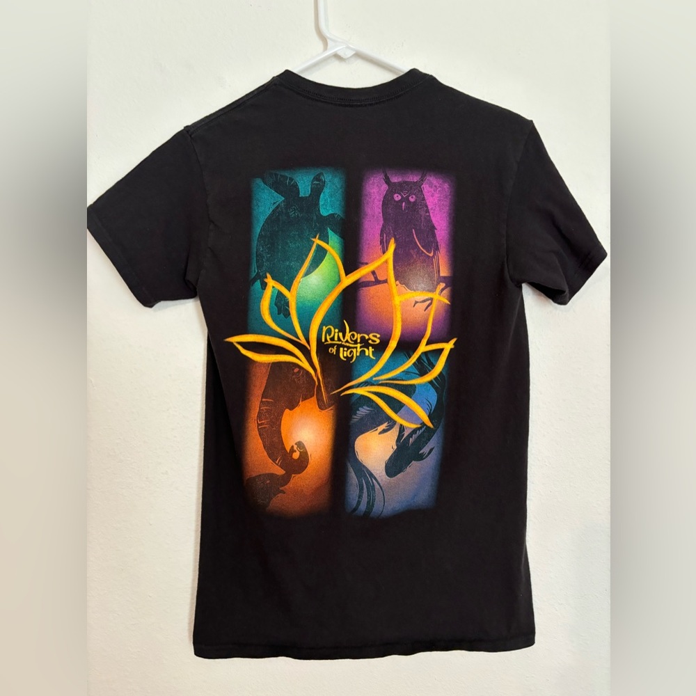 Disney Cast Exclusive Animal Kingdom Rivers Of Light 2016 T-shirt • Womens Small